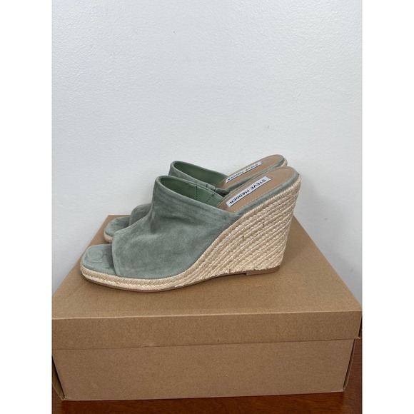 Steve Madden Urge Espadrille Wedge Sandal Size 9.5 - Picture 3 of 9